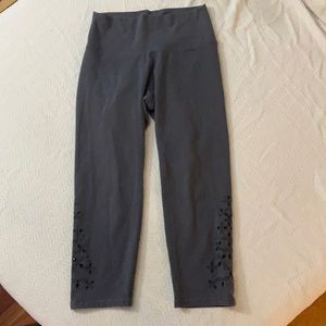 Gray leggings